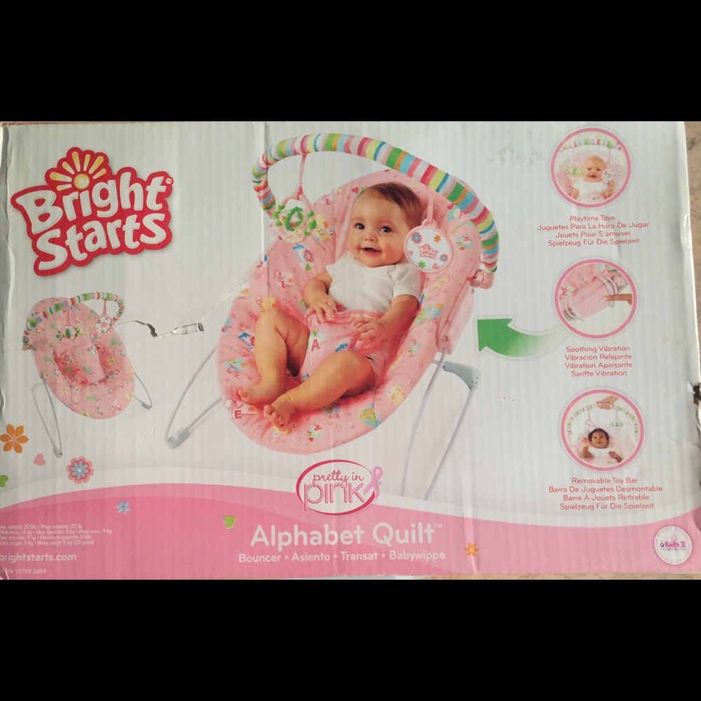 Bright starts baby bouncer
